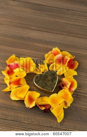 roses as a gift and surprise to a party. symbolic photo for birthday, mother's day, love, valentine's day
