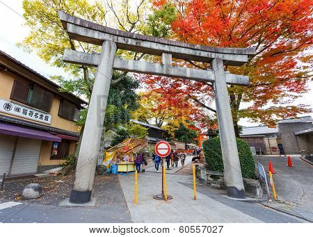 Fushimi Inari-taisha shrine in Kyoto