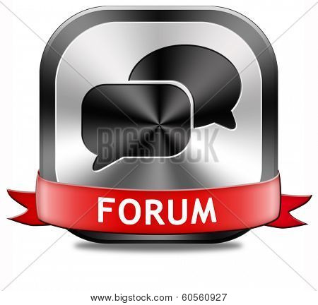 forum button internet icon website www logon login and subscribe to participate in discussion 
