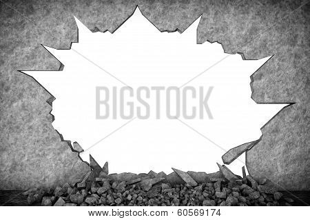 Broken Stone Wall