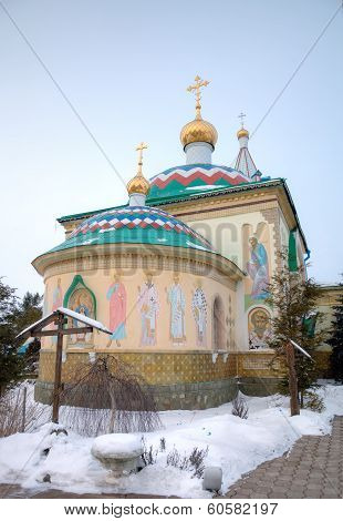 Church of St. Paraskeva Pyatnitsa in Dedilovo. Tula region, Russia