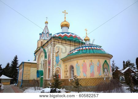 Church of St. Paraskeva Pyatnitsa in Dedilovo. Tula region, Russia