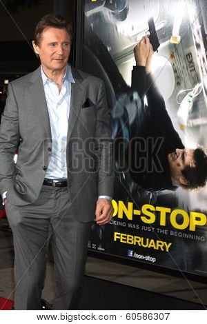LOS ANGELES - FEB 24:  Liam Neeson at the 