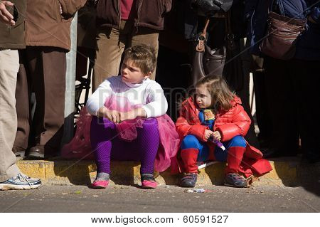 Audience in dress