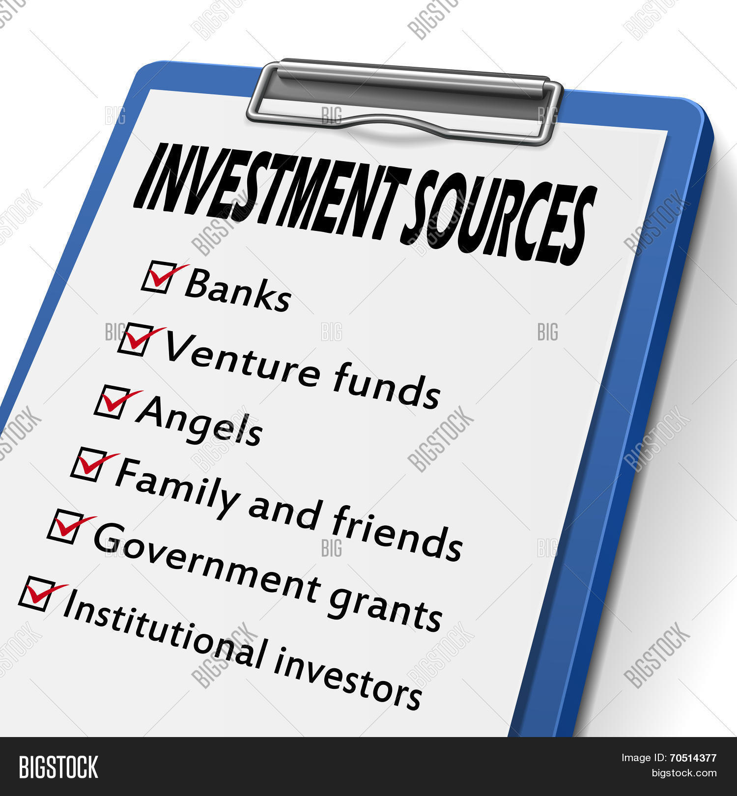 Investment Sources Vector & Photo (Free Trial) | Bigstock