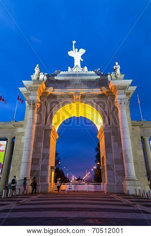 The Cne Arch In Toronto
