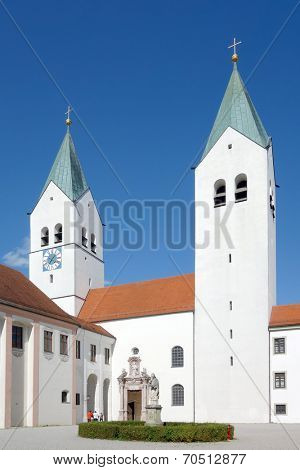 An image of the Cathedral of Freising Bavaria Germany