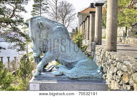 National Sculpture Park Millesgarden In Stockholm