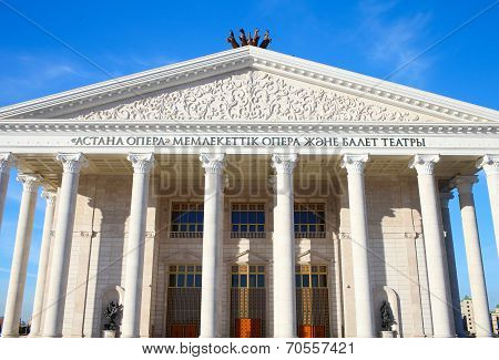 New Opera Building In Astana. Kazakhstan