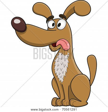 Cartoon dog
