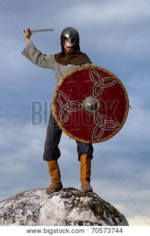 Knight  On A Rock