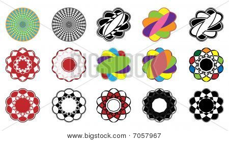 Elementy abstrakcyjne dla Design.eps