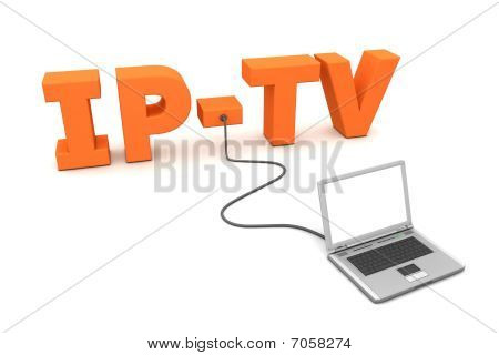 노트북 유선 Ip-Tv-오렌지