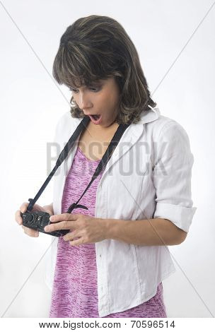 Woman with Camera