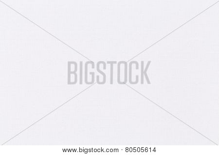 Background from white coarse canvas texture