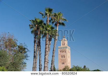 Koutoubia Mosque in Marrakesh