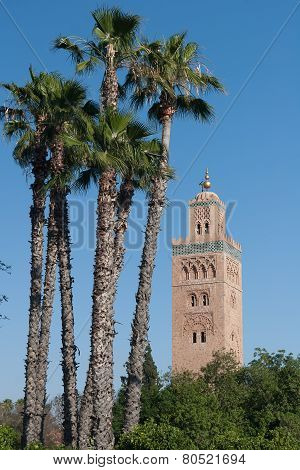 Koutoubia Mosque in Marrakesh