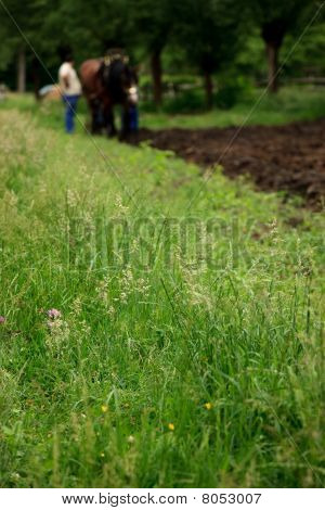 Plov jord landmand