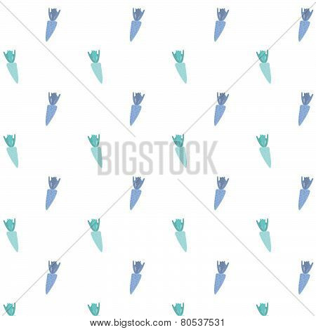 Carrots seamless background