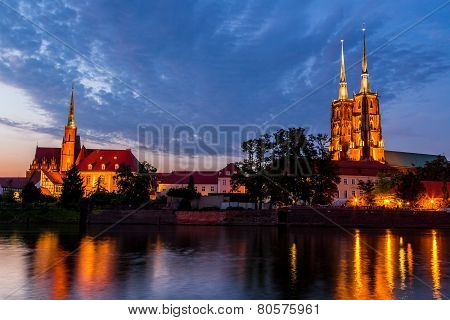 Wroclaw At Night