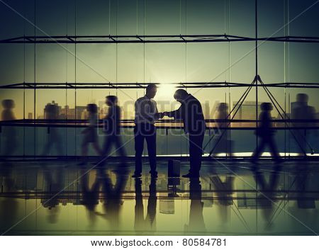 Business People Respect Culture Corpoprate Giving Office Concept