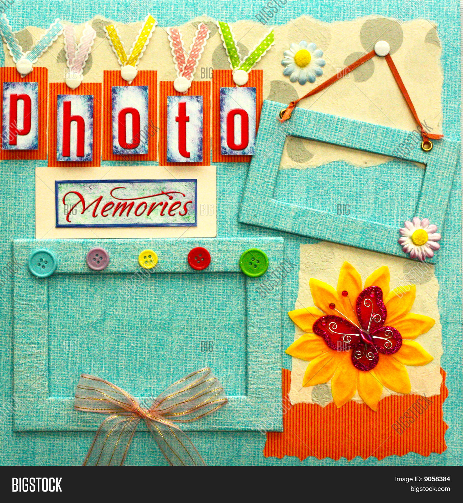 Scrapbook Cover Design Image & Photo (Free Trial) | Bigstock