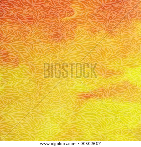 Abstract wavy pattern