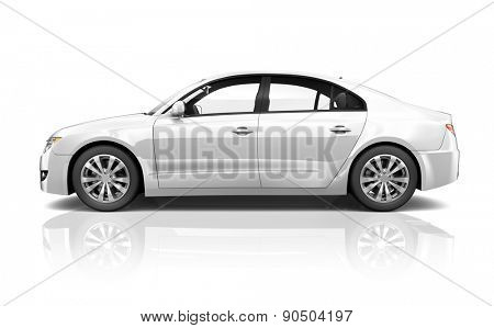 Illustration of Transportation Technology Car Performance Concept