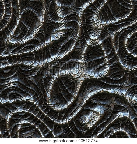 Metal Bumps Seamless Generated Hires Texture