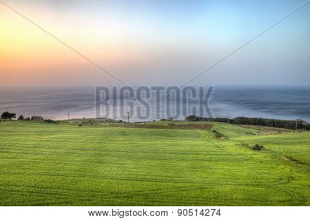 Landscape, Sicily, Italy.