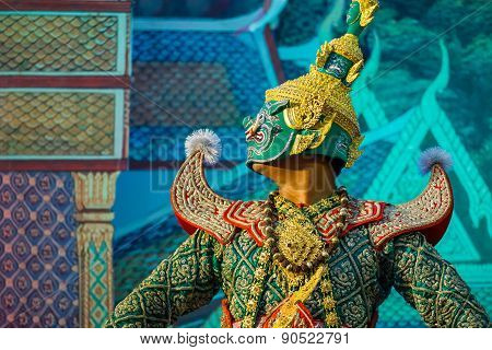 Khon - Thai Traditional Mask Dance