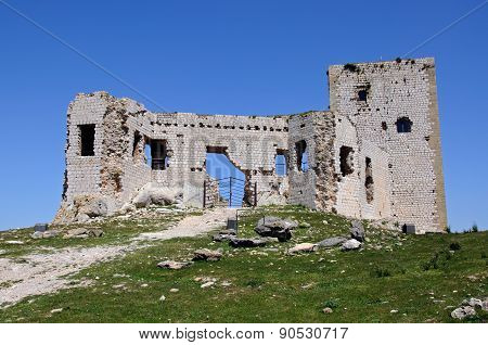 Teba castle ruin.