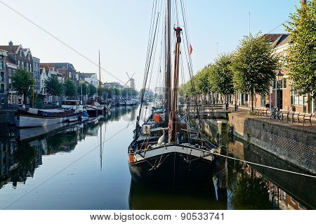 Rotterdam historic quarter Delfshaven