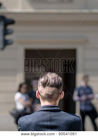 Young Man In The City