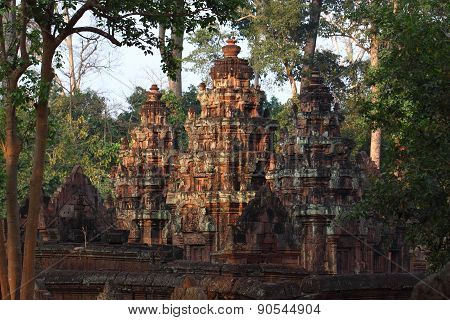 Temple Banteay Srei in Angkor