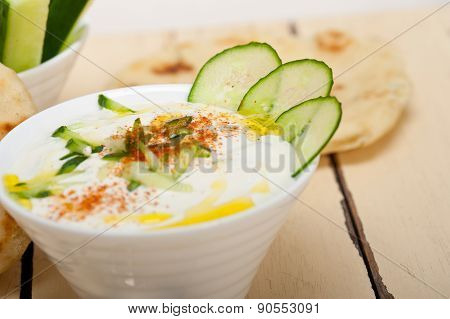 Arab Middle East Goat Yogurt And Cucumber Salad