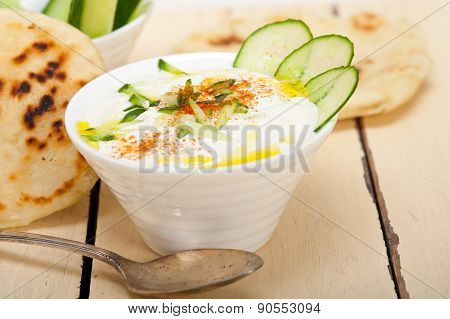 Arab Middle East Goat Yogurt And Cucumber Salad