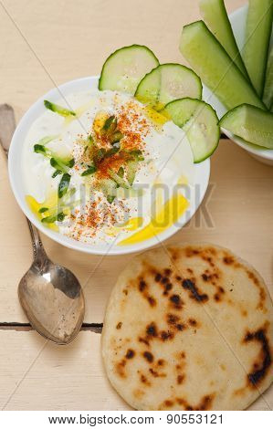Arab Middle East Goat Yogurt And Cucumber Salad