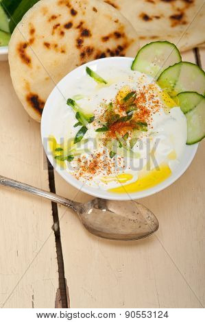 Arab Middle East Goat Yogurt And Cucumber Salad