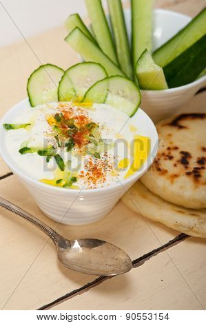 Arab Middle East Goat Yogurt And Cucumber Salad