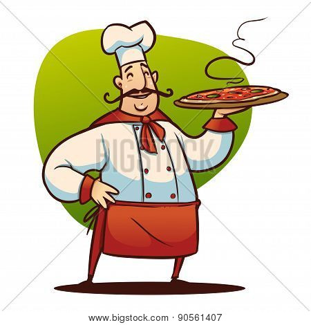 cartoon cook character