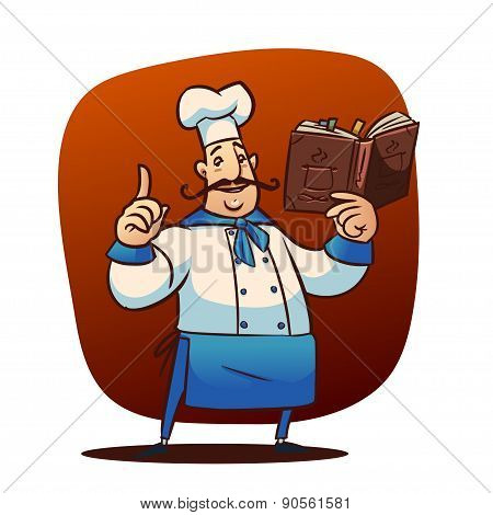 cartoon cook character