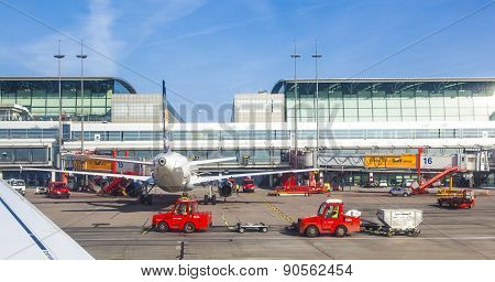 Aircraft At The Gate