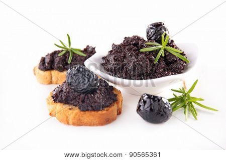 black olive and tapenade