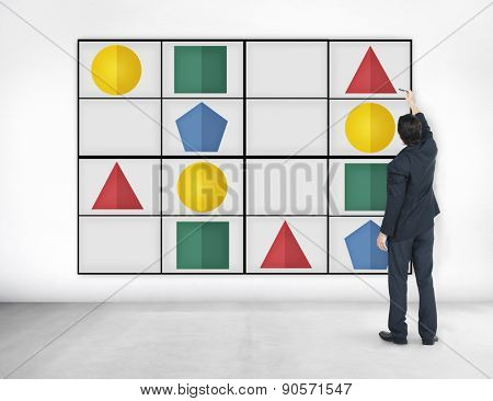Sudoku Puzzle Problem Solving Leisure Games Concept