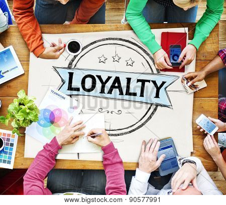 Loyalty Values Honesty Integrity Honest Concept