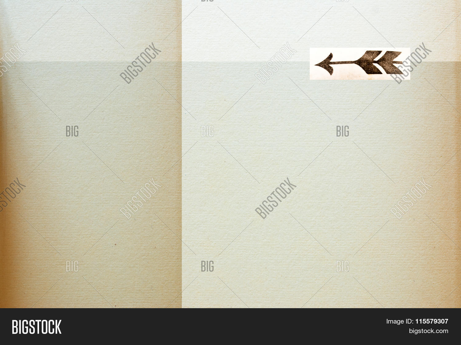 Vintage Arrow Printed Image & Photo (Free Trial) | Bigstock