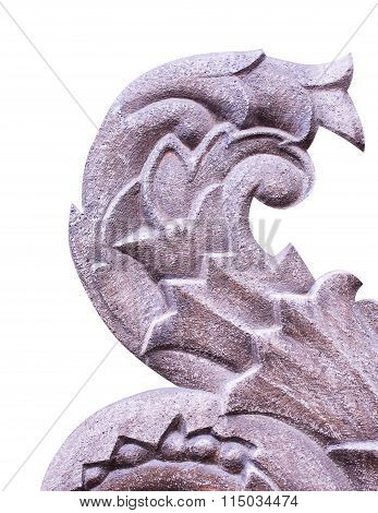 Isolated Sculptural Bas-relief Sculpting