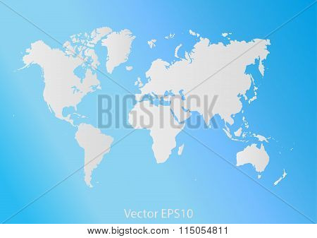 World Map infographic template