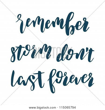 Hand drawn vector lettering.